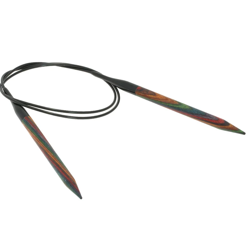 Lana Grossa Rundstricknadel Design-Holz Color