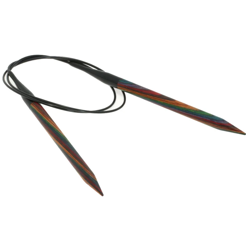 Lana Grossa Rundstricknadel Design-Holz Color
