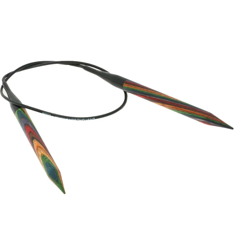 Lana Grossa Rundstricknadel Design-Holz Color