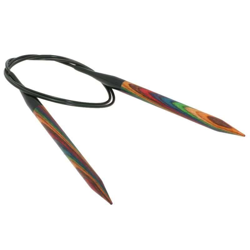 Lana Grossa Rundstricknadel Design-Holz Color