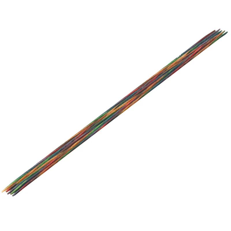 Lana Grossa Strumpfstricknadel Design-Holz Multicolor