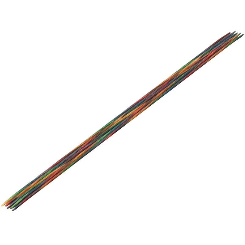 Lana Grossa Strumpfstricknadel Design-Holz Multicolor