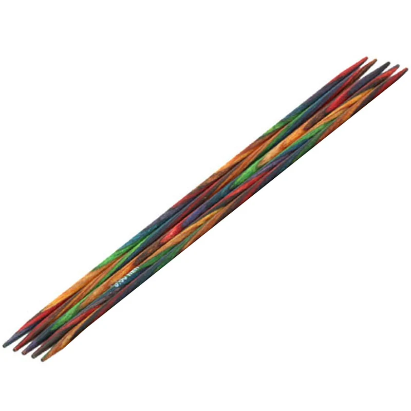 Lana Grossa Strumpfstricknadel Design-Holz Multicolor