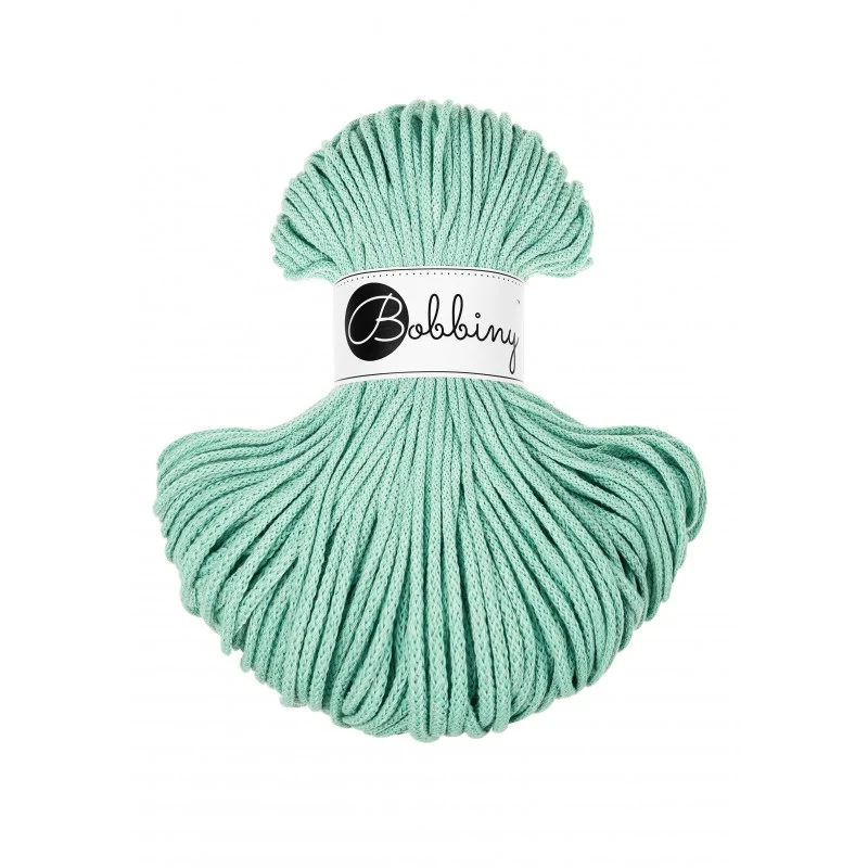 Bobbiny Flechtkordel, 3 mm, Jelly Mint