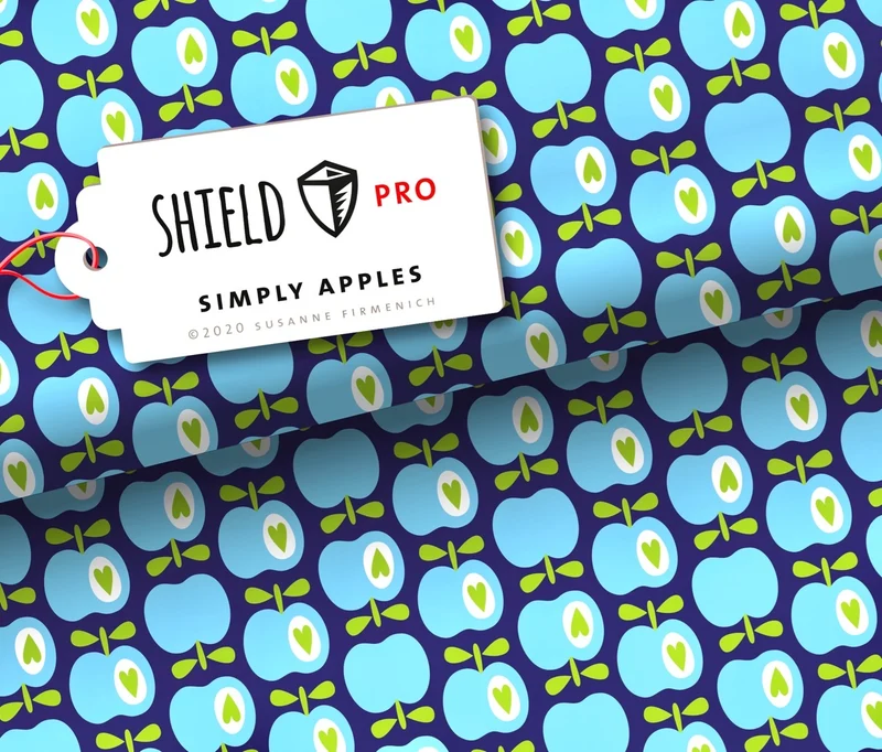 Albstoffe Shield Jersey Simply Apples Äpfel Hamburgerliebe