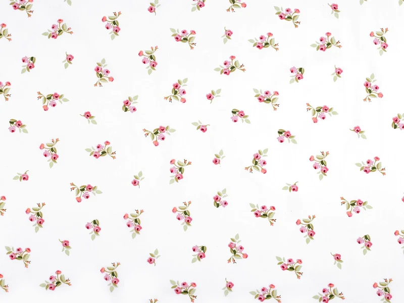 Baumwollstoff Rosen