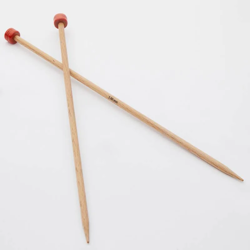 Ferri da maglia Basix in legno 40 cm