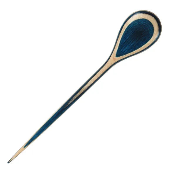 Spilla in legno per scialli e sciarpe