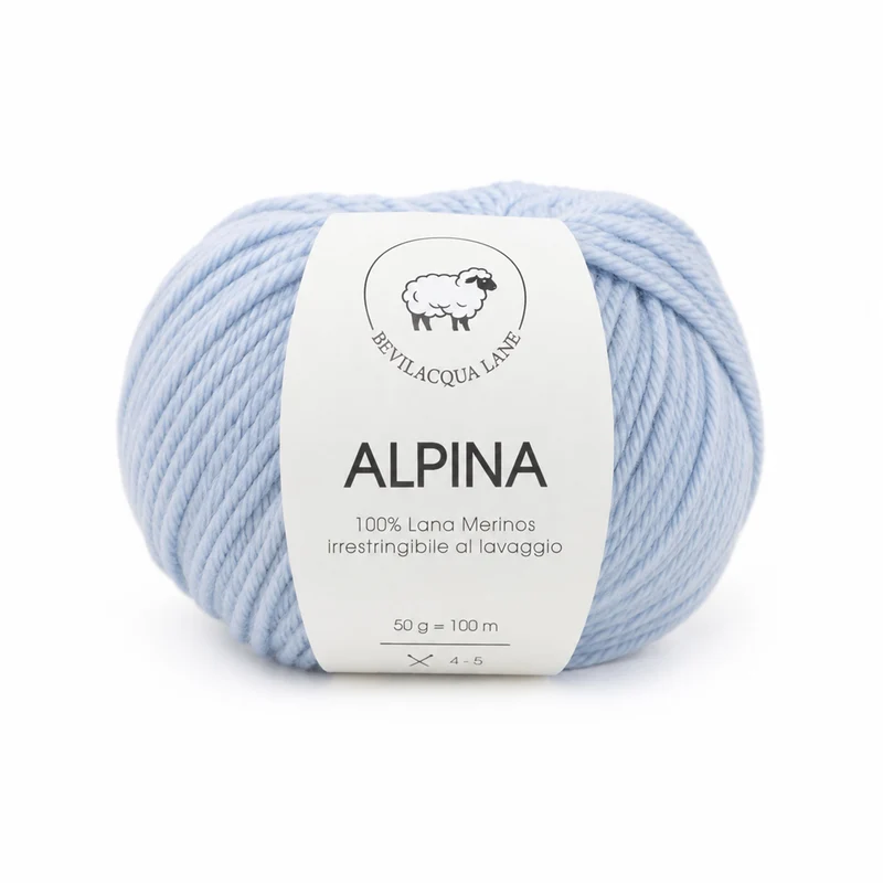 Alpina Bevilacqua Lane | Filato 100% Lana Merino Irrestringibile 50 g