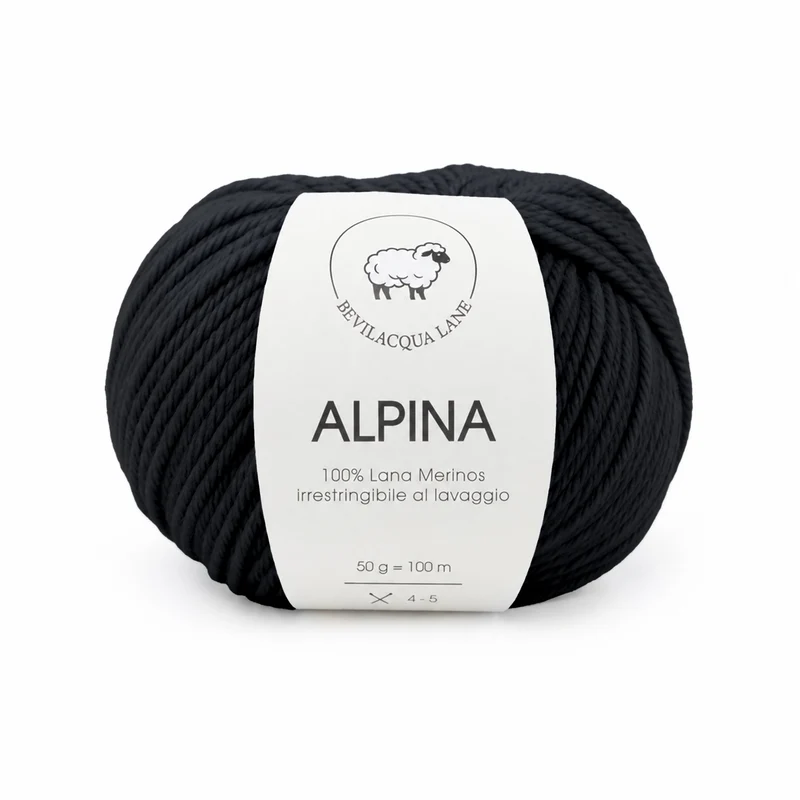 Alpina Bevilacqua Lane | Filato 100% Lana Merino Irrestringibile 50 g