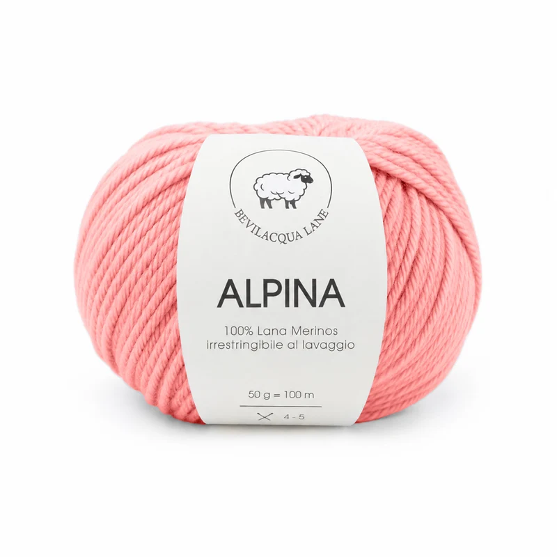 Alpina Bevilacqua Lane | Filato 100% Lana Merino Irrestringibile 50 g