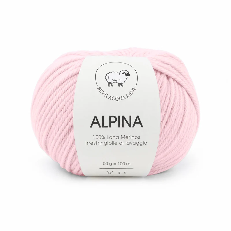 Alpina Bevilacqua Lane | Filato 100% Lana Merino Irrestringibile 50 g