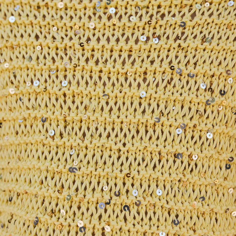 Filato Katia Cleopatra con Paillettes Oro e Argento – Cotone Luminoso per Top, Cappelli e Accessori Glam