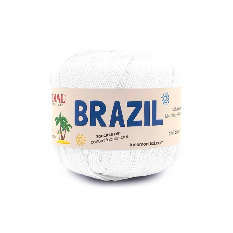Brazil Mondial – Filato per Costumi Uncinetto 100% Microfibra