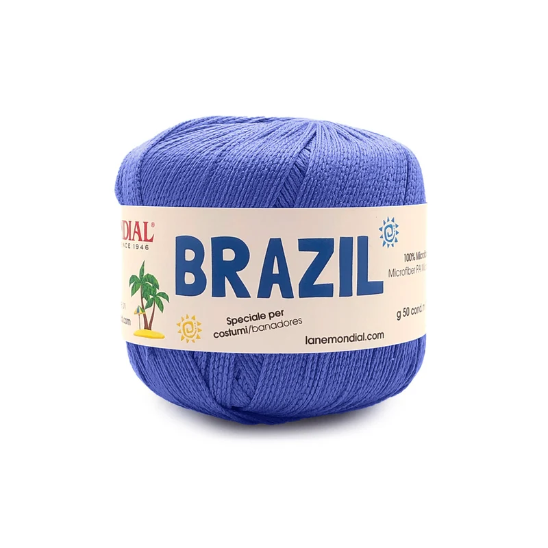 Brazil Mondial – Filato per Costumi Uncinetto 100% Microfibra