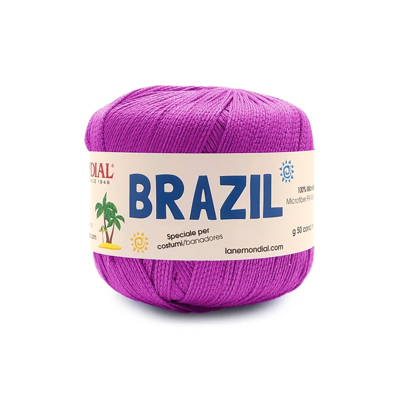 Brazil Mondial – Filato per Costumi Uncinetto 100% Microfibra