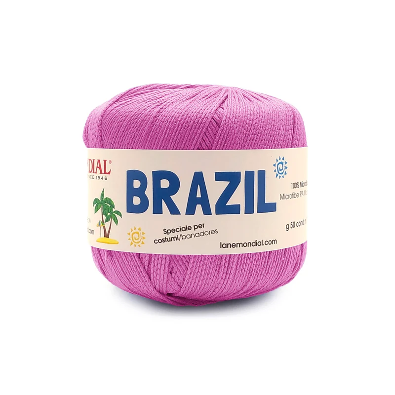 Brazil Mondial – Filato per Costumi Uncinetto 100% Microfibra