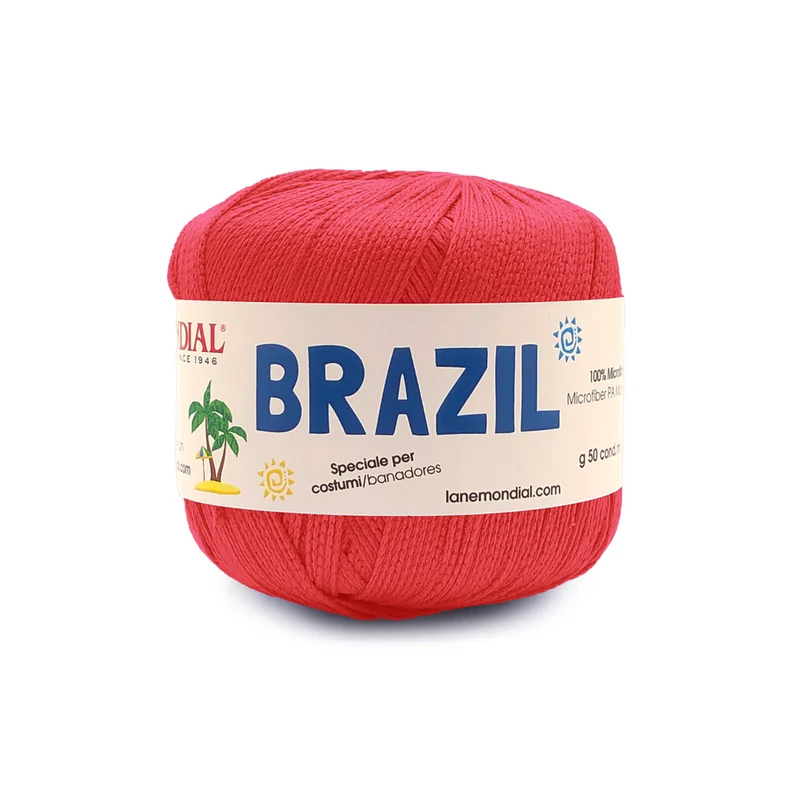Brazil Mondial – Filato per Costumi Uncinetto 100% Microfibra