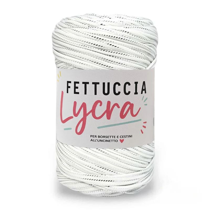 Fettuccia Lycra – Fettuccia Elastica per Borse Uncinetto 400g