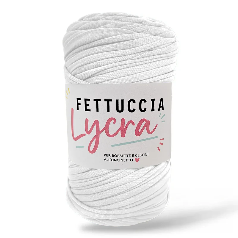 Fettuccia Lycra – Fettuccia Elastica per Borse Uncinetto 400g
