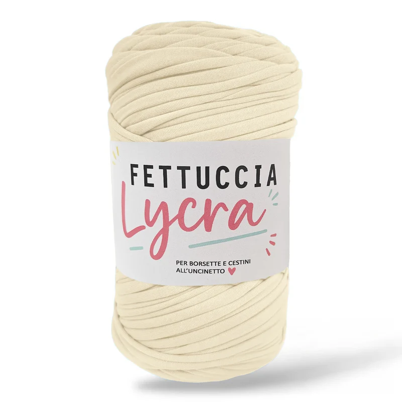 Fettuccia Lycra – Fettuccia Elastica per Borse Uncinetto 400g