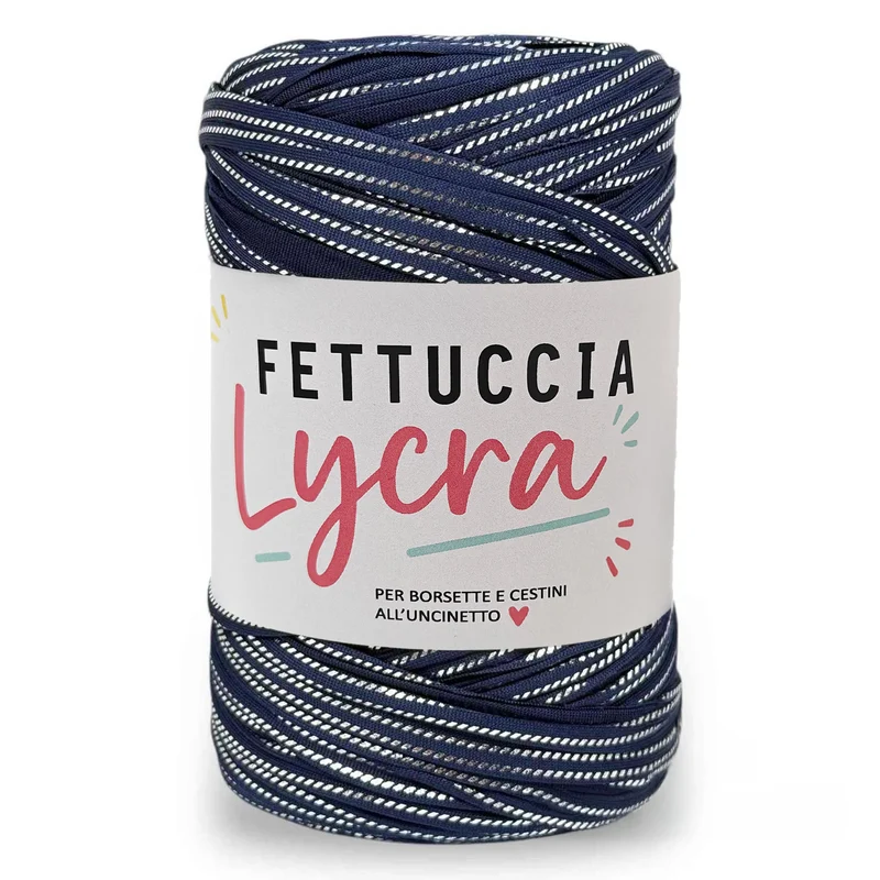 Fettuccia Lycra – Fettuccia Elastica per Borse Uncinetto 400g