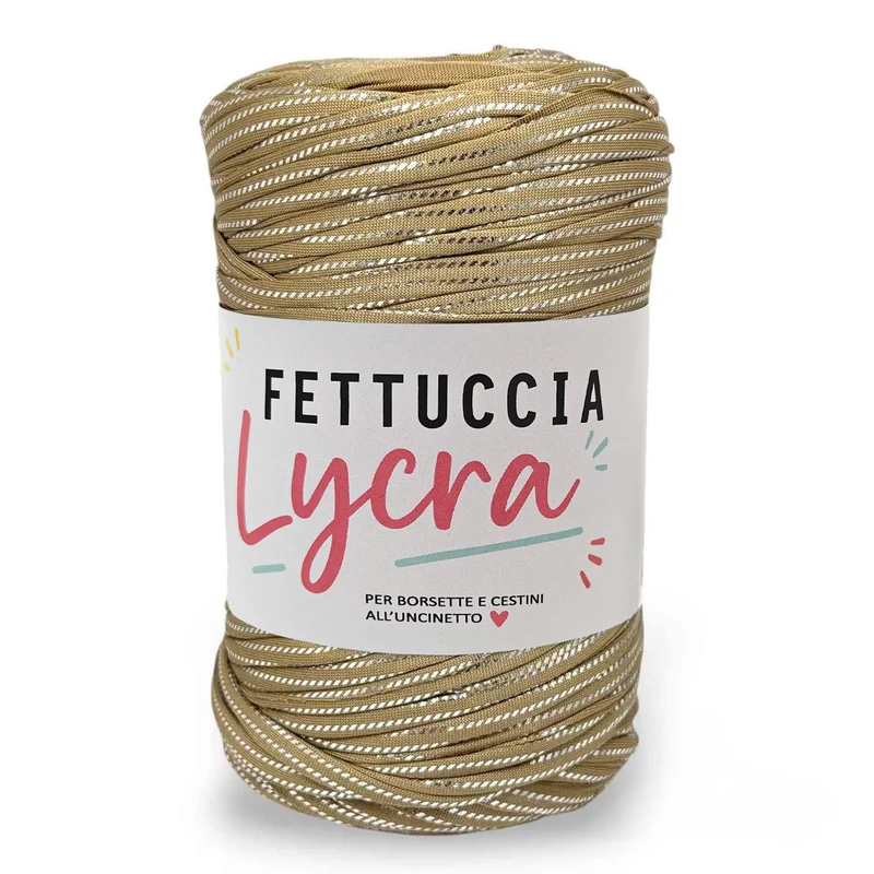 Fettuccia Lycra – Fettuccia Elastica per Borse Uncinetto 400g