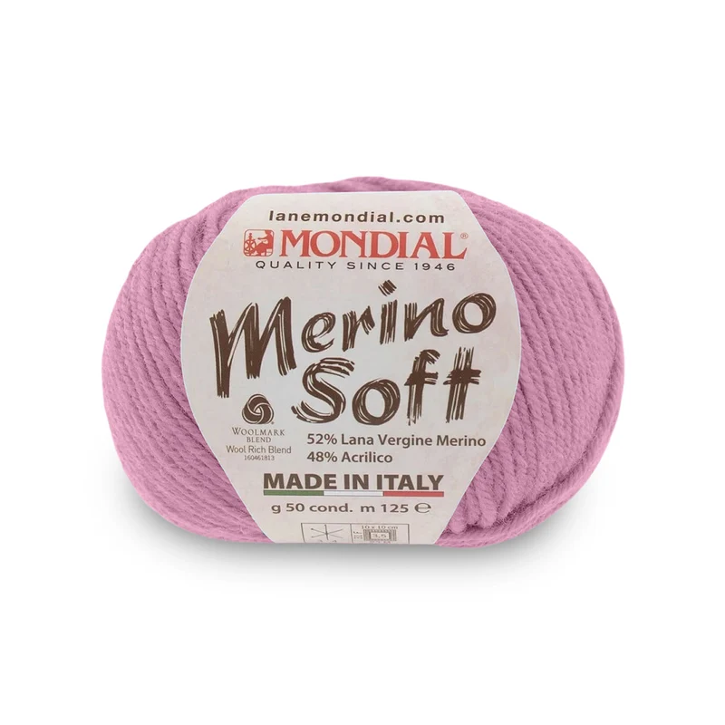 Merino Soft Mondial – Filato Lana Merino Superwash 50g