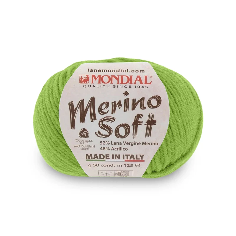Merino Soft Mondial – Filato Lana Merino Superwash 50g