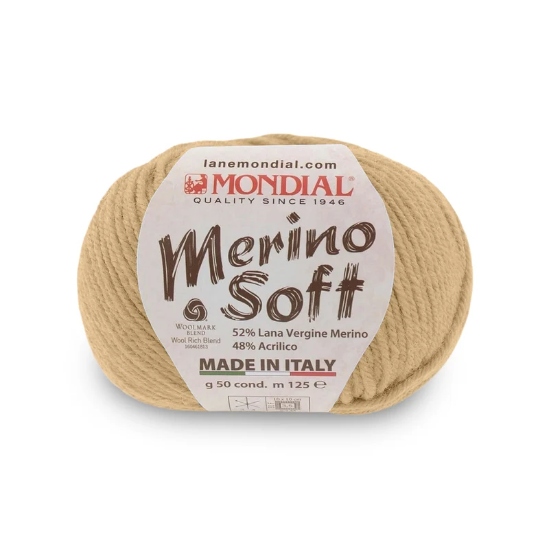 Merino Soft Mondial – Filato Lana Merino Superwash 50g