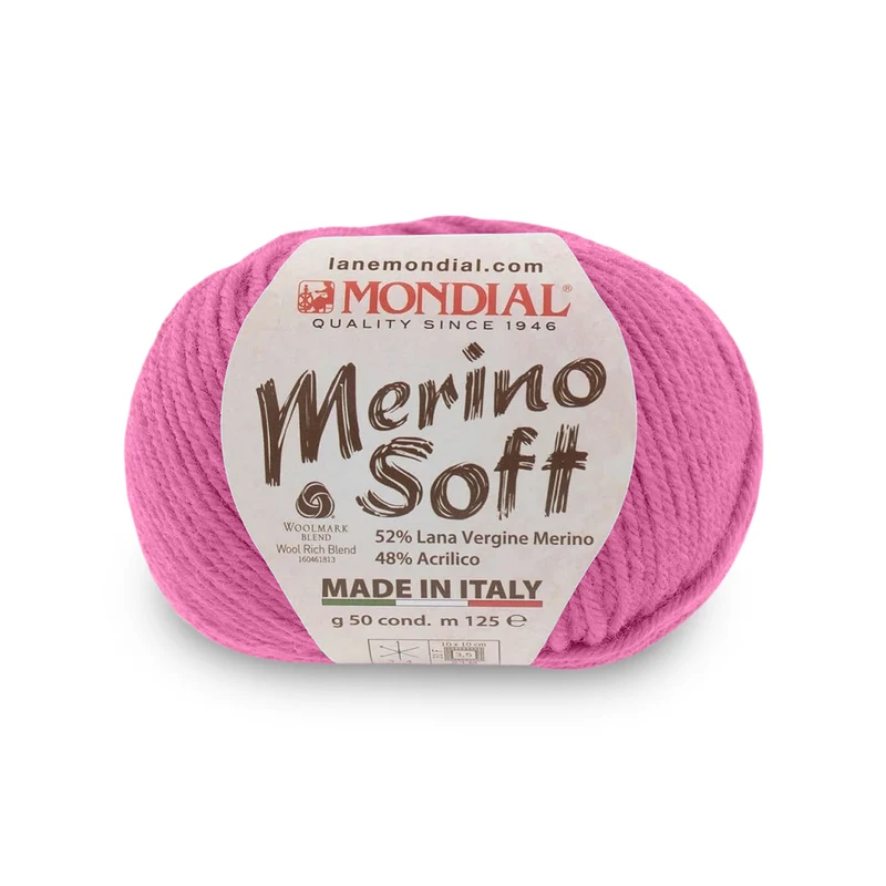 Merino Soft Mondial – Filato Lana Merino Superwash 50g