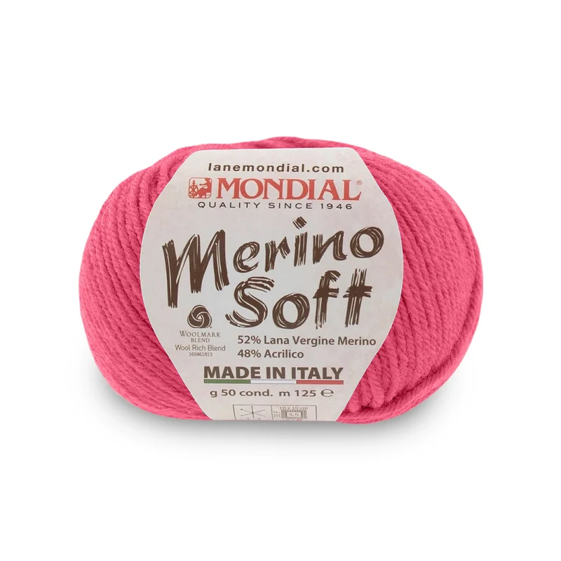 Merino Soft Mondial – Filato Lana Merino Superwash 50g