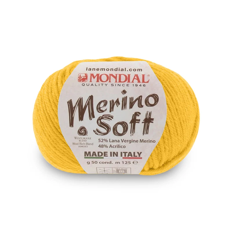 Merino Soft Mondial – Filato Lana Merino Superwash 50g
