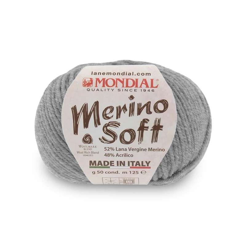 Merino Soft Mondial – Filato Lana Merino Superwash 50g