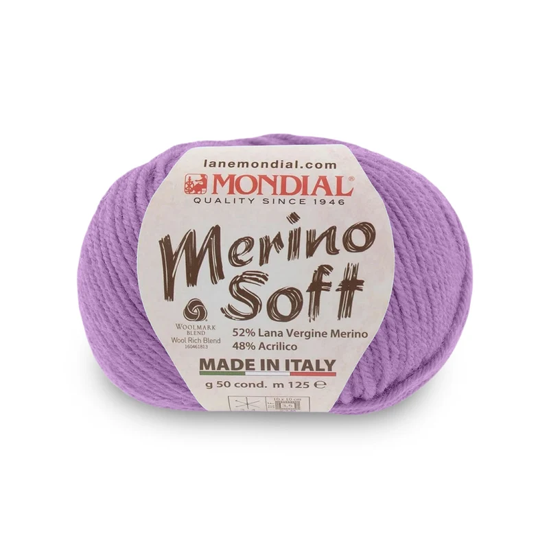 Merino Soft Mondial – Filato Lana Merino Superwash 50g