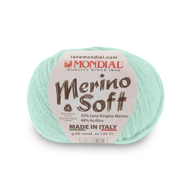 Merino Soft Mondial – Filato Lana Merino Superwash 50g