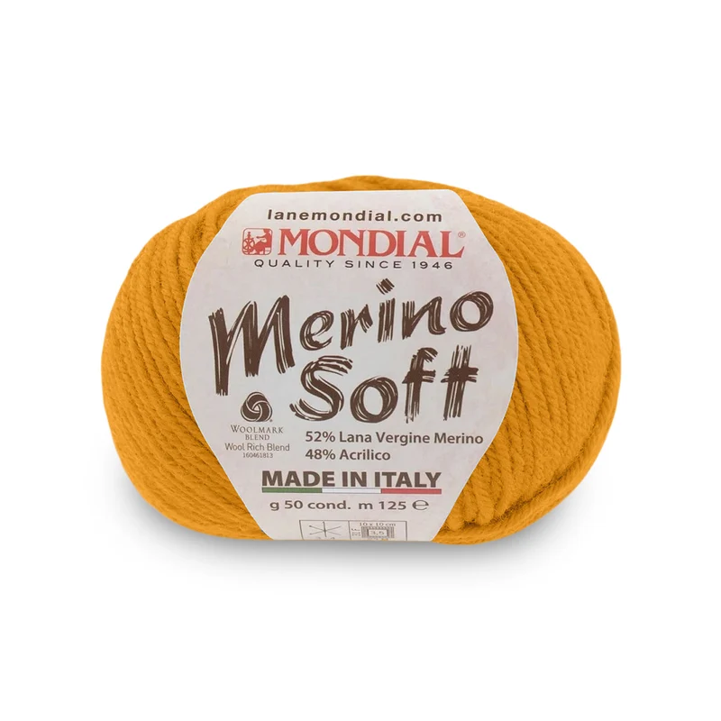Merino Soft Mondial – Filato Lana Merino Superwash 50g