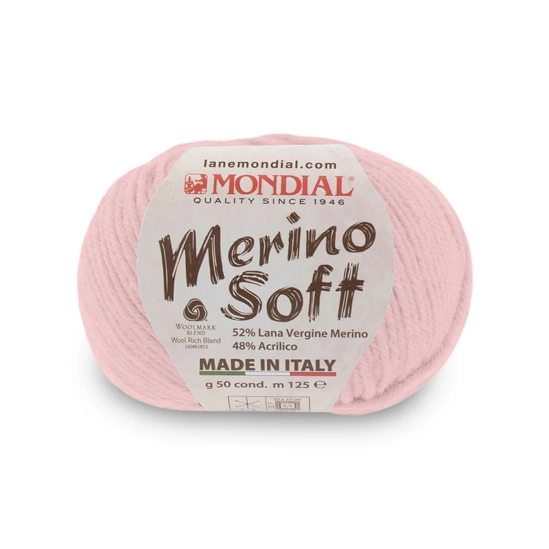 Merino Soft Mondial – Filato Lana Merino Superwash 50g