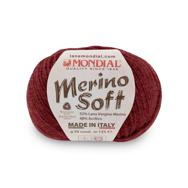 Merino Soft Mondial – Filato Lana Merino Superwash 50g