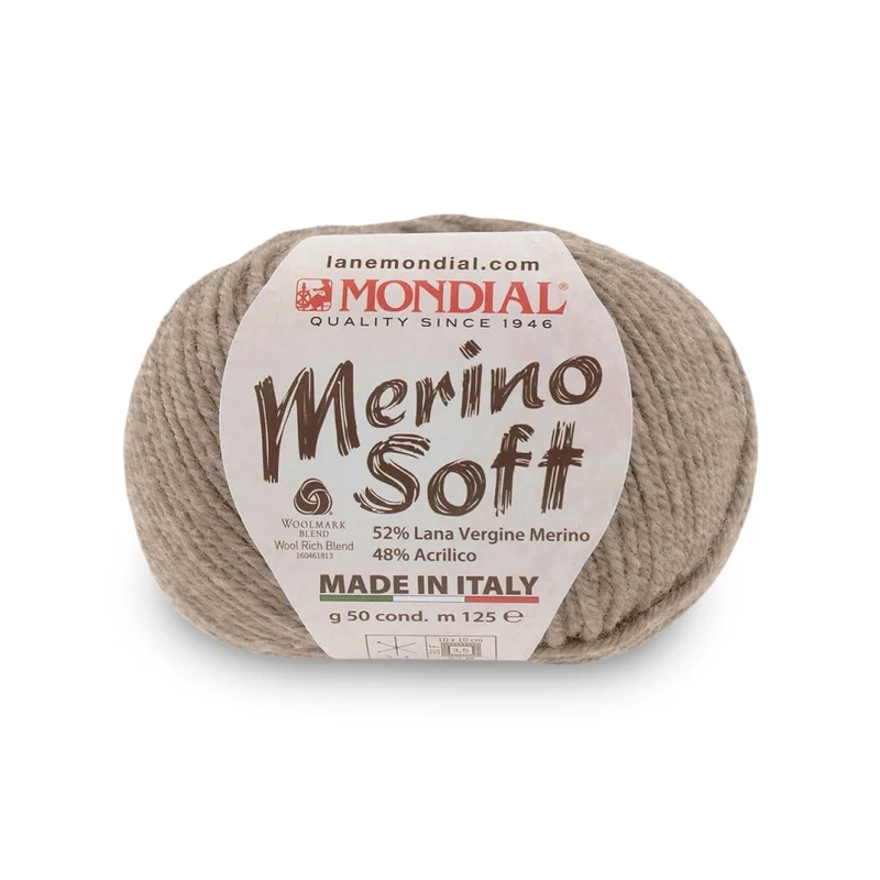 Merino Soft Mondial – Filato Lana Merino Superwash 50g