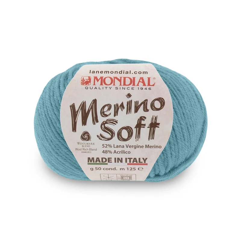 Merino Soft Mondial – Filato Lana Merino Superwash 50g