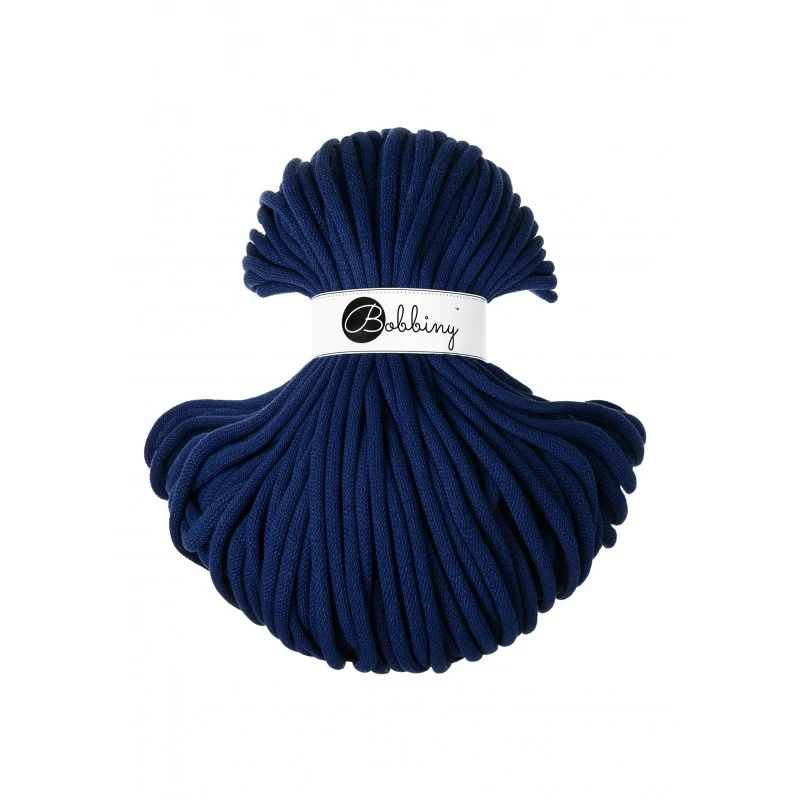 Bobbiny Flechtkordel, 9 mm, INK BLUE