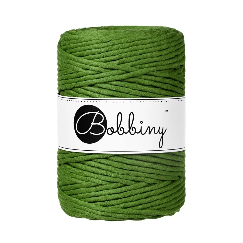 Bobbiny Makramee-Kordel, einfach gedreht, 5 mm, MOSS GREEN