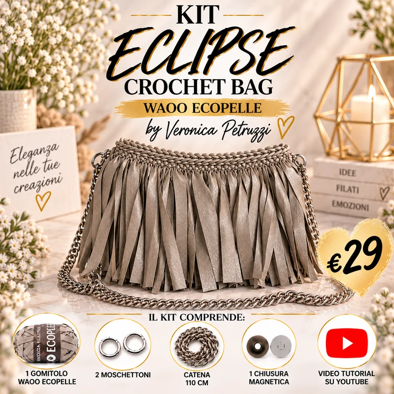 KIT ECLIPSE CROCHET BAG