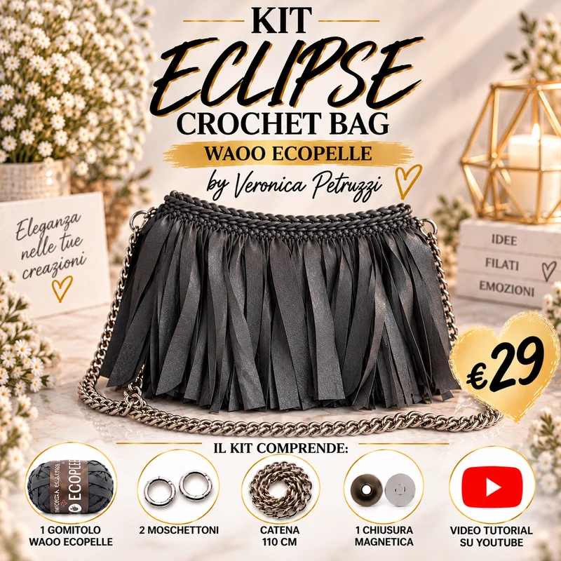 KIT ECLIPSE CROCHET BAG