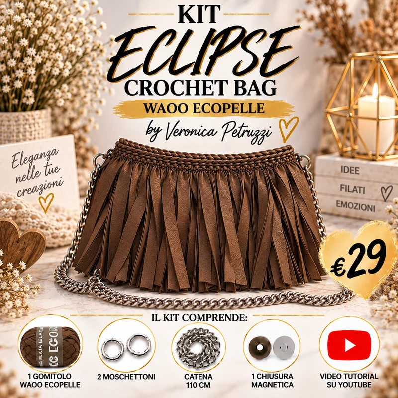 KIT ECLIPSE CROCHET BAG