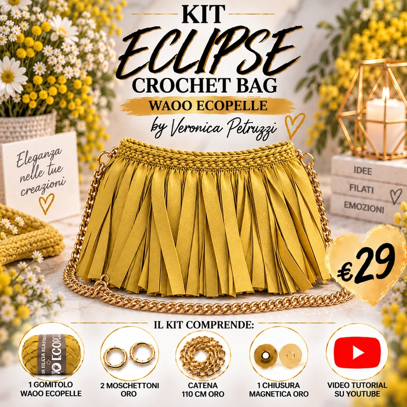 KIT ECLIPSE CROCHET BAG