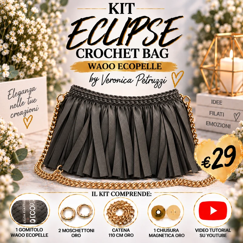 KIT ECLIPSE CROCHET BAG