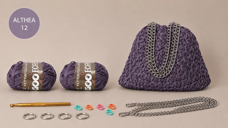 KIT POUCH BAG STELLINA - DI Frainodi Crochet