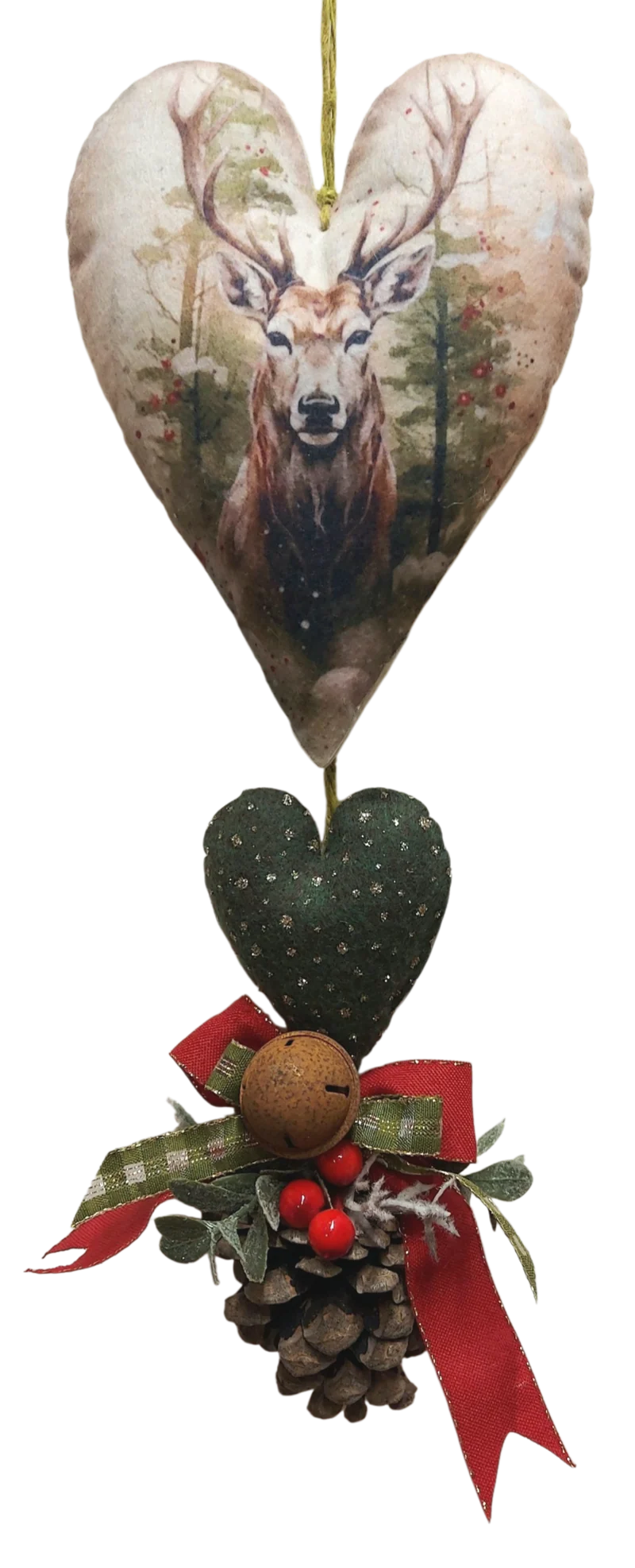 PANNELLO CUORE ALCE 25X45 PAN 09